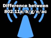 Difference Between 802.11 a b g n ac Difference Between 802.11 a b g n ac