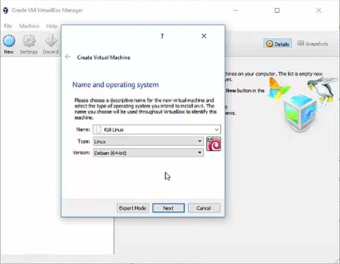 How to Build a Hacking Lab with VirtualBox-creating kali virtual ...