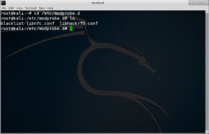 How to Disable Onboard WiFi for Raspberry Pi 3 - editing blacklist-libnfc.conf file