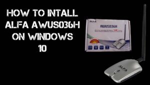 How to Install ALFA AWUS036H on Windows 10