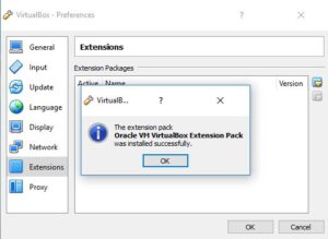 How to Install VirtualBox Extension Pack-Installed Successfully