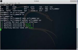 How to Make a WiFi Jammer with Raspberry Pi 3-test wifi jammer script
