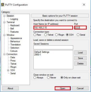 How to Setup SSH Server on Kali Linux - credentials for putty