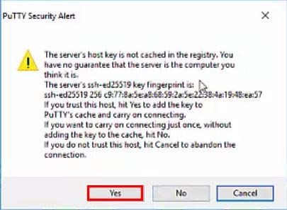How to Setup SSH Server on Kali Linux - Server Fingerprint