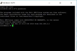Securing VNC Connection on Kali Linux with SSH - SSH Login