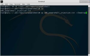 copy x86_powershell_injection to desktop for Metasploit Powershell Shellcode Injector Hack