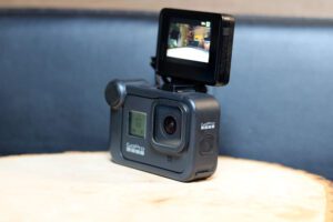 Turning on the GoPro and the GoPro Display Mod