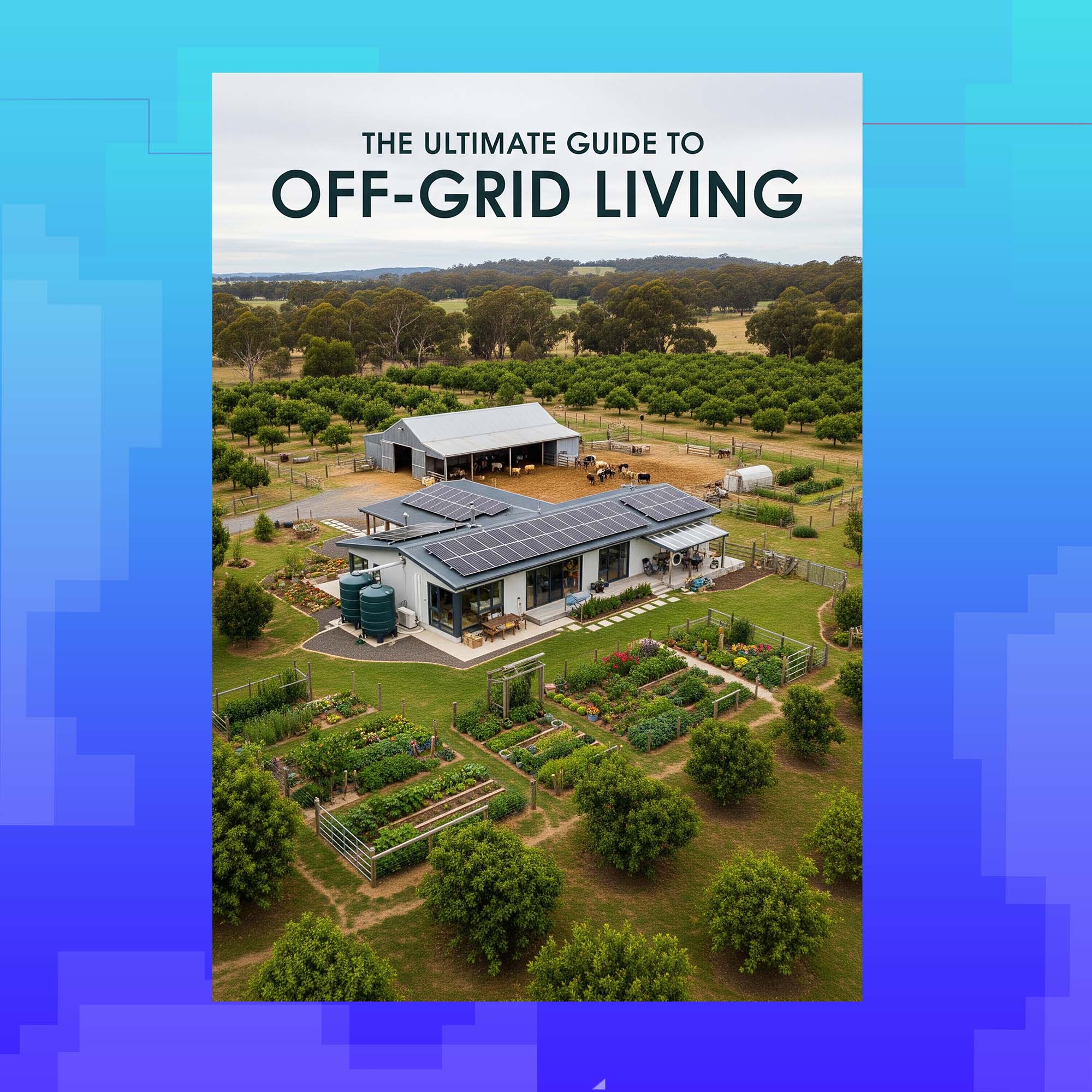 The Ultimate Guide to Off-Grid Living Ebook Cover